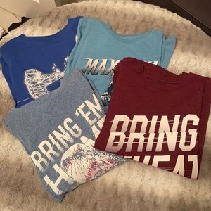 4 long sleeve T-shirts from The Children’s Place